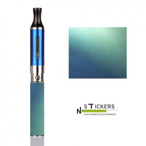 stickers bicolor vert