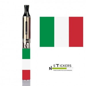 stickers drapeau Italien