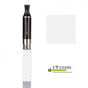 stickers Carbone blanc