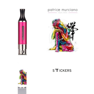 stickers Bouddha blanc Murciano