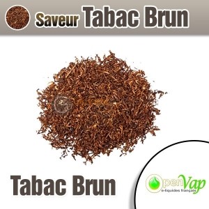 E liquide OpenVap saveur tabac brun