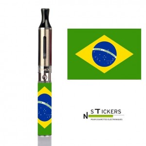 stickers drapeau Br&eacute;silien