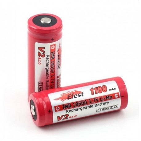 IMR 18500 1100 mAh Top