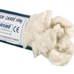 Coton cardé