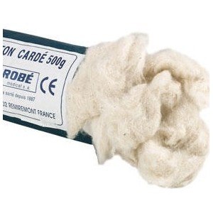 Coton cardé